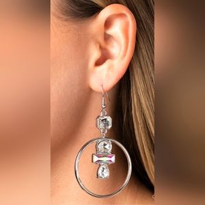 Beautiful Iridescent Gemstone Earrings